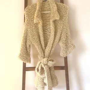 Beautiful Cozy Bell Sleeve Sweater Jacket